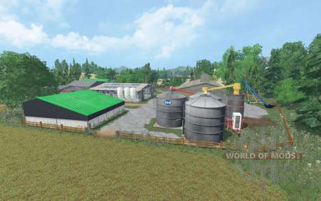 Churn Farm для Farming Simulator 2015