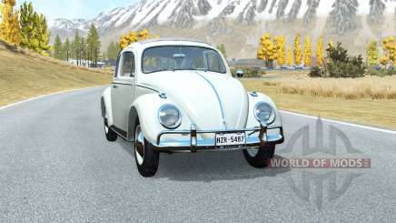 Volkswagen Beetle 1963 v1.1 для BeamNG Drive